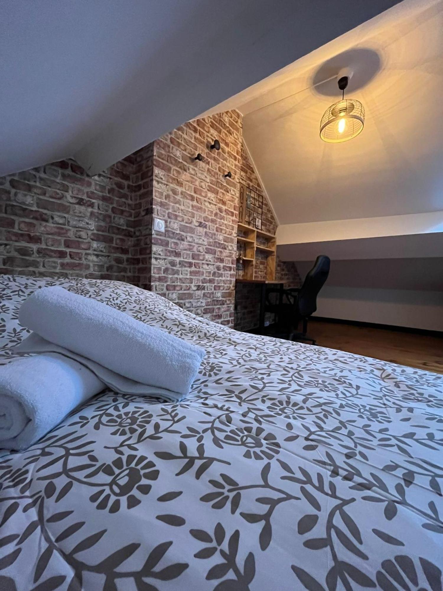 Gite Le Charme Citadin 55 M² Avec Exterieur Valenciennes Exteriör bild